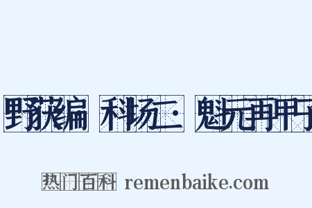 野获编·科场二·魁元再甲子是什么意思的图片